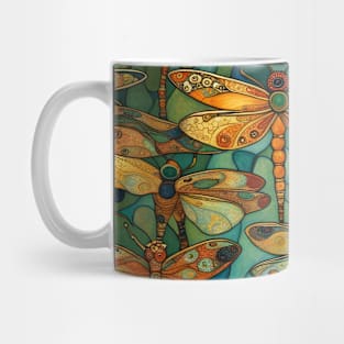 Dragonfly Party III Dragonflies Mug